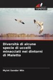 Diversità di alcune specie di uccelli minacciati nei dintorni di Maletto