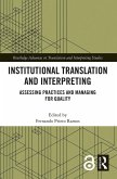 Institutional Translation and Interpreting