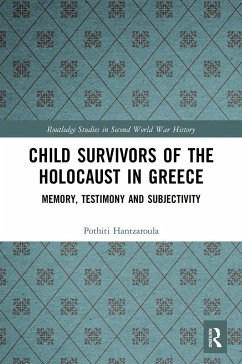 Child Survivors of the Holocaust in Greece - Hantzaroula, Pothiti