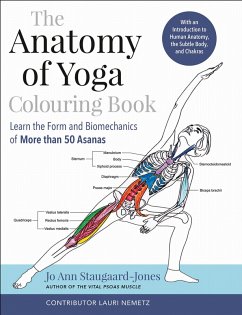 Cover The Anatomy of Yoga Colouring Book