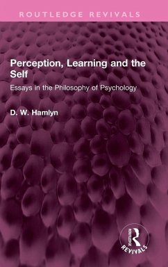 Cover Perception, Learning and the Self