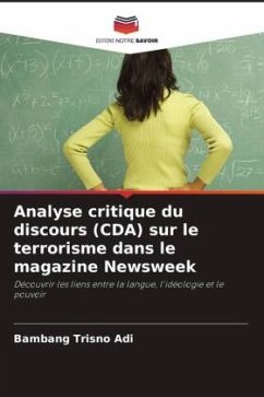 Cover Analyse critique du discours (CDA) sur le terrorisme dans le magazine Newsweek