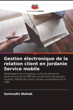 Gestion électronique de la relation client en Jordanie Service mobile - Wahab, Samsudin