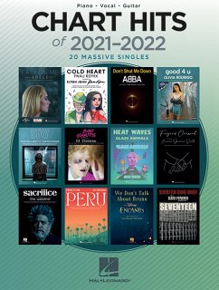 CHART HITS OF 20212022 PIANO VOCAL & GUI - UNKNOWN