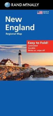 Rand McNally Easy to Fold: New England Laminated Map - Rand Mcnally