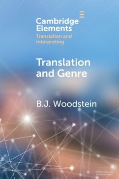 Translation and Genre - Woodstein, B. J. (University of East Anglia)
