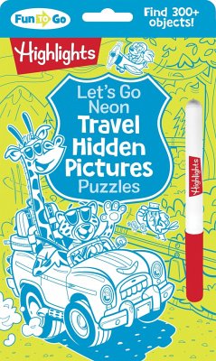 Let's Go Neon Travel Hidden Pictures Puzzles