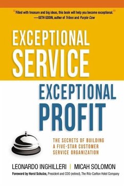 Exceptional Service, Exceptional Profit - Inghilleri, Leonardo; Solomon, Micah