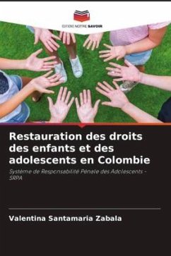 Restauration des droits des enfants et des adolescents en Colombie - Santamaria Zabala, Valentina