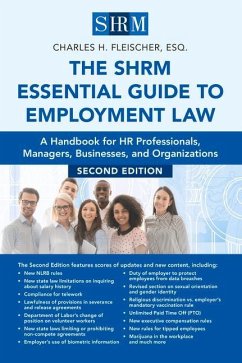 The Shrm Essential Guide to Employment Law, Second Edition - Fleischer, Charles H