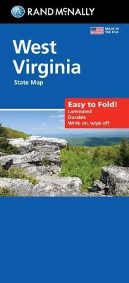 Rand McNally Easy to Fold: West Virginia State Laminated Map - Rand Mcnally