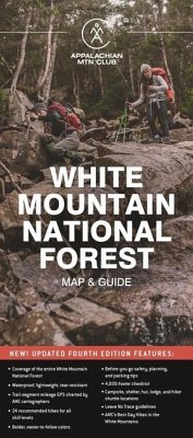 AMC White Mountain National Forest Map & Guide - Appalachian Mountain Club Books