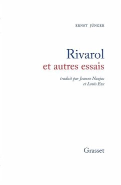 Cover Rivarol et autres essais