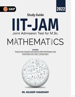 IIT JAM 2022 Mathematics - Guide by Dr. Kuldeep Chaudhary - Chaudhary, Kuldeep
