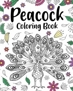 Cover Peacock Coloring Book