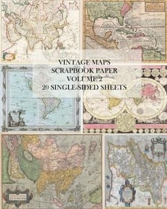 Vintage Maps Scrapbook Paper - Press, Vintage Revisited
