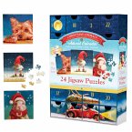 Eurographics 8924-5734 - Puzzle Adventskalender - 1 Heffernan Christmas, 24 Puzzles je 50 Teile