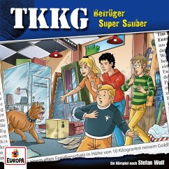 TKKG - Folge 223: Betrüger Super Sauber (MP3-Download) - Wolf, Stefan; Hofstetter, Martin