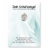 "beschützt und geborgen" Münze auf Geschenkkarte
