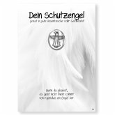 "ich bin Dein Engel" Münze auf Geschenkkarte