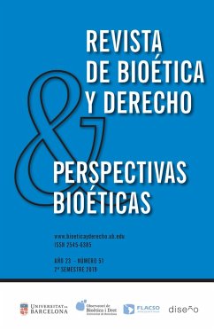 Cover PERSPECTIVAS BIOETICAS Nº 51 (eBook, PDF)