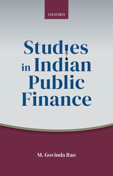 Studies in Indian Public Finance (eBook, PDF)