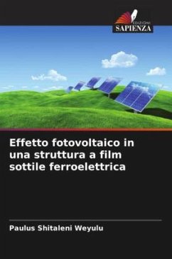 Effetto fotovoltaico in una struttura a film sottile ferroelettrica - Weyulu, Paulus Shitaleni