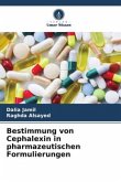Bestimmung von Cephalexin in pharmazeutischen Formulierungen