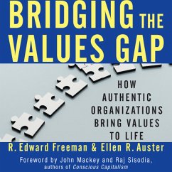 Bridging the Values Gap (MP3-Download) - Freeman, R. Edward; Auster, Ellen R.