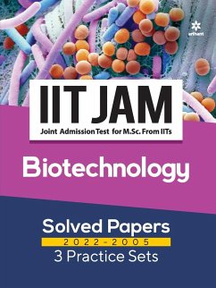 IIT JAM Biotechnology Solved Papers (2022-2005) and 3 Practice Sets - Sanubia