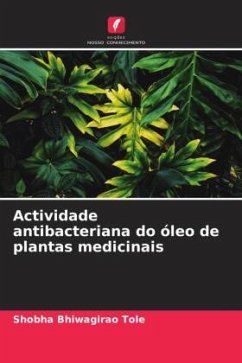 Cover Actividade antibacteriana do óleo de plantas medicinais
