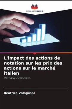 L'impact des actions de notation sur les prix des actions sur le marché italien - Valagussa, Beatrice