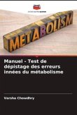 Manuel - Test de dépistage des erreurs innées du métabolisme