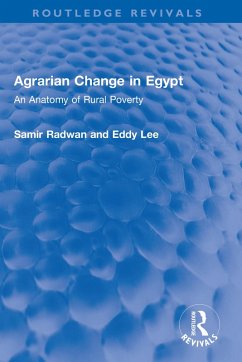 Agrarian Change in Egypt (eBook, ePUB) - Radwan, Samir; Lee, Eddy