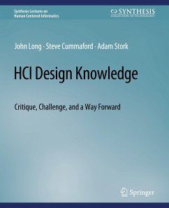 HCI Design Knowledge - John, Long;Steve, Cummaford;Adam, Stork