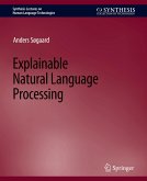 Explainable Natural Language Processing