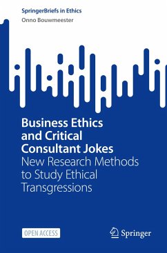 Business Ethics and Critical Consultant Jokes - Bouwmeester, Onno