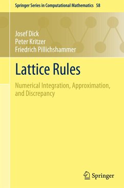 Lattice Rules - Dick, Josef;Kritzer, Peter;Pillichshammer, Friedrich