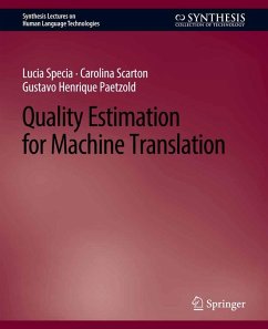 Cover Quality Estimation for Machine Translation (eBook, PDF)