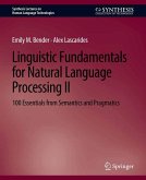 Linguistic Fundamentals for Natural Language Processing II (eBook, PDF)