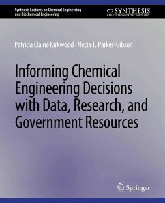 Cover Informing Chemical Engineering Decisions with Data, Research, and Government Resources (eBook, PDF)