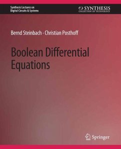 Boolean Differential Equations (eBook, PDF) - Steinbach, Bernd; Posthoff, Christian