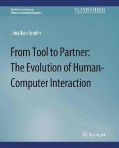 From Tool to Partner (eBook, PDF) - Grudin, Jonathan