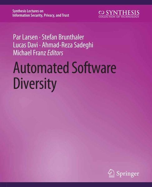 Automated Software Diversity (eBook, PDF)