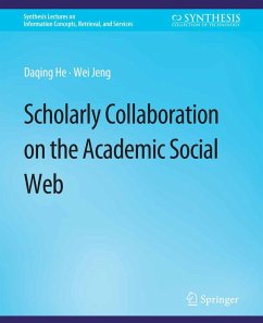 Cover Scholarly Collaboration on the Academic Social Web (eBook, PDF)