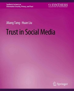 Trust in Social Media (eBook, PDF) - Tang, Jiliang; Liu, Huan