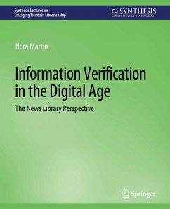 Cover Information Verification in the Digital Age (eBook, PDF)