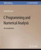 C Programming and Numerical Analysis (eBook, PDF)