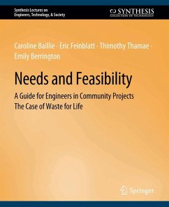 Needs and Feasibility (eBook, PDF) - Baillie, Caroline; Feinblatt, Eric; Thamae, Thimothy; Berrington, Emily