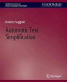 Automatic Text Simplification (eBook, PDF)